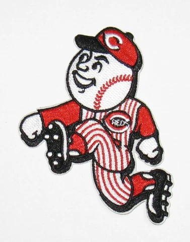 LOT 0F (1) MLB CINCINNATI REDS MASCOT BASEBALL PATCH  ITEM # 56 Cover