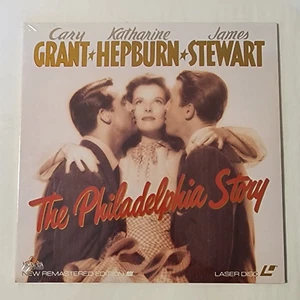 SEALED THE PHILADELPHIA STORY MOVIE LASERDISC VIDEODISC CARY GRANT JAMES STEWART - Picture 1 of 2