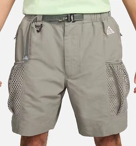 Nike ACG Snowgrass Cargo Trail Shorts Dark Stucco Mens L Large DV9405 053 New - Picture 1 of 8