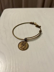 Alex & Ani Charm Armband Universität von Delaware UD goldfarben - Bild 1 von 4