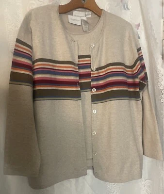 Liz Claiborne Tank Top With Jacket Size L - Image 1 of 4