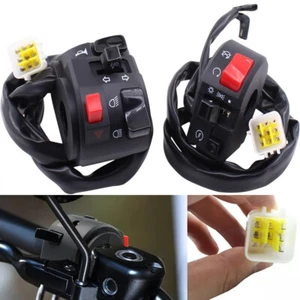 7/8" 22mm ATV Motorcycle Handlebar Left Right Control Signal Fog Light Switches - Picture 1 of 19
