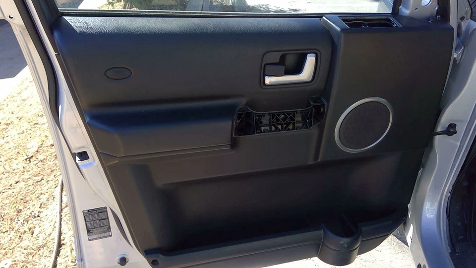 05 06 07 08 09 Panel de moldura de puerta delantera izquierda izquierda izquierda LAND ROVER LR3 negro Foto 1 de 2