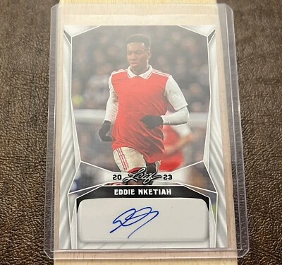 Eddie Nketiah 2023 Leaf Autograph  - Image 1 of 3