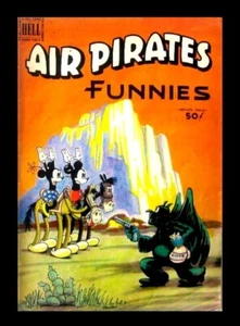 AIR PIRATE FUNNIES #2, ONLY PRINTING, 1971, UNDERGROUND COMIC, HELL COMICS - Bild 1 von 12
