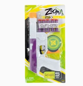 Imperial Zooma Dart X Clip Load Dart Blaster - Purple New - Picture 1 of 1