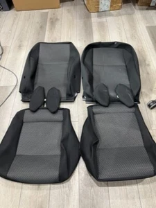 VW TRANSPORTER FRONT SEATS FABRIC COVERS - FABRIC TEPA BRICKS - Picture 1 of 1