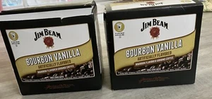 Jim Beam K Cups Bourbon Vanilla Coffee Pods 2 boxes total 34 single serve NEW - Picture 1 of 3
