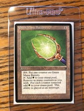 Green Mana Battery X (1) Legends Beautiful Excellent up to Near Mint 4RCards