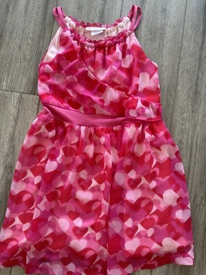 American Girl  Truly Me Valentine Heart  Dress For Girls Size 12 - Image 1 of 4