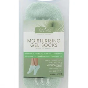 Revive Moisturising Gel Sock With Jojoba Oil Vitamin E for Dry Cracked Feet - Picture 1 of 8