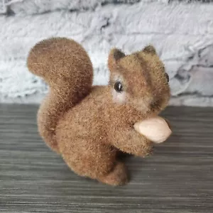 Vintage Floccato SQIRREL Seramic Coin Bank anni 60 GIAPPONE - Realizzazione Noce - Foto 1 di 9