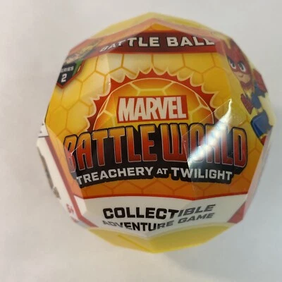 Serie 2 Sellada Marvel Battle World Treachery at Twilight Mystery Battle Ball Foto 1 de 4