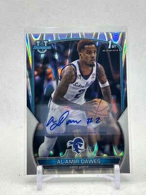2022-23 Bowman U Chrome Basketball Al-amir Dawes Auto Lava Refractor /199 - Image 1 of 2