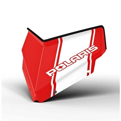 Polaris Windshield - Red and White - Axys Chassis - NOS - 2880387 - #29943 - Image 1 of 2