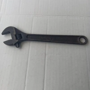 Vintage J.P. DANIELSON CO. 10 Inch BETR-GRIP Adjustable Wrench Jamestown NY - Picture 1 of 10
