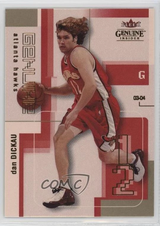 2003-04 Fleer Genuine Insider Dan Dickau #57 - Image 1 of 2