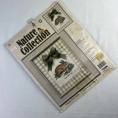 Leisure Arts Hare Rabbit Counted Cross Stitch Kit  #115558 - Image 1 of 2