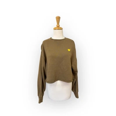 Fred Segal x Wrangler Love Dreams Good Jeans Sweatshirt Size L Large Brown - Imagem 1 de 4