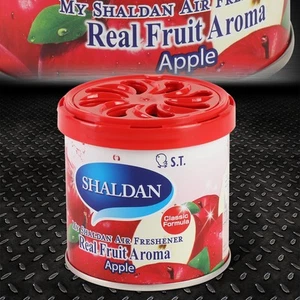 MY SHALDAN REAL FRUIT AROMA APPLE SCENT LIMONENE GEL STEEL CAN AIR FRESHENER 80G - Bild 1 von 6