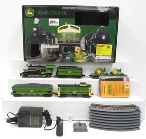 MTH 30-4094-1 John Deere RailKing 4-6-0 Spur O Dampflok Set mit PS 2.0 Neu in OVP - Bild 1 von 2