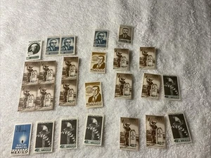MEXICO-1962-1963-HISTORICAL EVENTS .-LOT OF -25-STAMPS-MNH-lot. # 147 - Picture 1 of 7