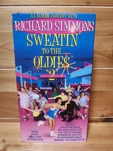 Richard Simmons Sweatin to the Oldies 2 VHS          1cnt12 - Bild 1 von 2