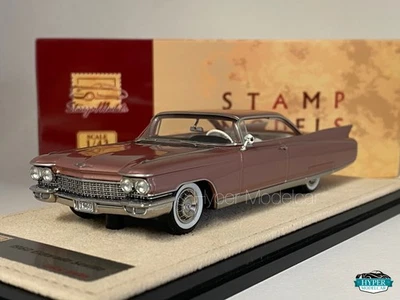 STAMP-MODELS 1/43 CADILLAC ELDORADO SEVILLE 1960 PERSIAN SAND MET STM60002 - Immagine 1 di 3
