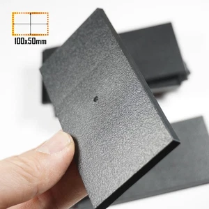 Base 100x50mm para wargames y juegos de mesa Bases rectangulares warhammer-10 piezas - Imagen 1 de 8