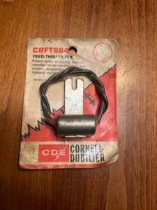 NUEVO SELLADO De colección Cornell Dubilier CBFT864 Alimentación a través del filtro de ruido - Imagen 1 de 2