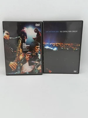 LOT OF 2 DAVE MATTHEWS BAND DVDs Listener Supported & The Central Park Concert Foto 1 de 4