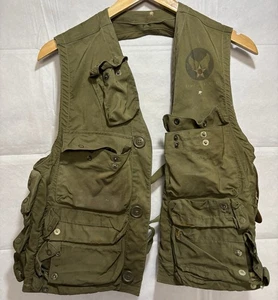 WWII Vest USAAF Army Air Force Type C-1 Emergency Sustenance Reliance MFG Unique - Picture 1 of 9