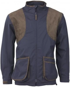 Laksen Men's Clay Pigeon Jacket with Mesh Lining, Navy Blue, Size XS - Picture 1 of 2