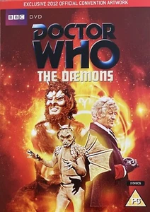 Doctor Who The Daemons Exclusive 2012 Convention Artwork 2 Disc DVD New Sealed - Picture 1 of 3