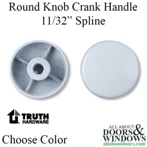 Amesbury Truth Round Crank Handle For Casement And Awning Windows 11/32 Spline - Picture 1 of 2