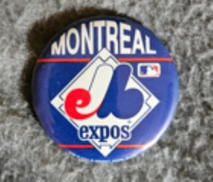 Vintage MLB Montreal Expos 2.25 Inch Pin - Picture 1 of 2