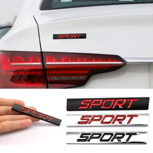 3D SPORT Logo Metal Sticker Emblem Badge Auto Car Trunk Fender Decal Accessories - Imagen 1 de 14