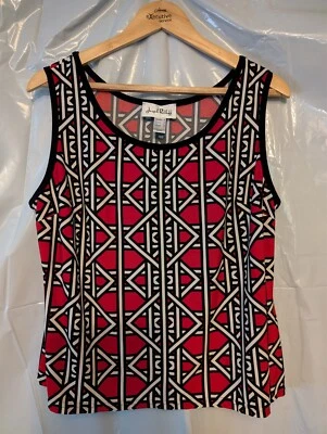 Joseph ribkoff ladies strappy sleeveless blouse (size 14) - Image 1 of 4