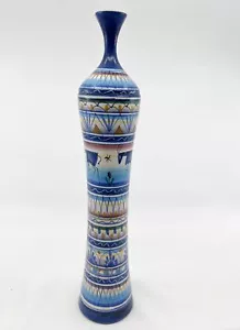 Vietri 70er Jahre Keramik Kunstkeramik Vase signiert von Luigi Damore Meisterwerk - Bild 1 von 12