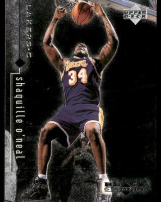 Shaquille O'Neal 1998-99 Upper Deck Black Diamond #45 - Los Angeles Lakers - Image 1 of 2
