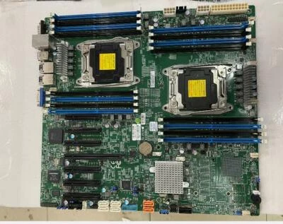 Supermicro server Motherboard X10DRH-I LGA2011 DDR4 PCI-Express Opened Box E-ATX - Image 1 of 4
