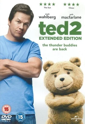 Ted 2 (2015) Extended Edition DVD,  Mark Wahlberg, [Region 2 & 4] - Image 1 of 2