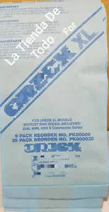VAKUUMBEUTEL PASSEND FÜR Oreck XL MODELL 10ER PACK PASSEND FÜR 2000 8000 9000 & KOMMERZIELLE SERIE - Bild 1 von 3
