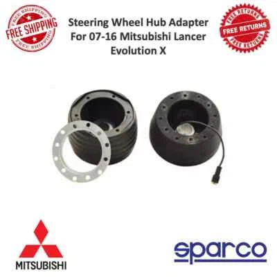 Адаптер ступицы рулевого колеса Sparco подходит для Mitsubishi Lancer Evolution X 2007-2016 годов выпуска - Изображение 1 из 4