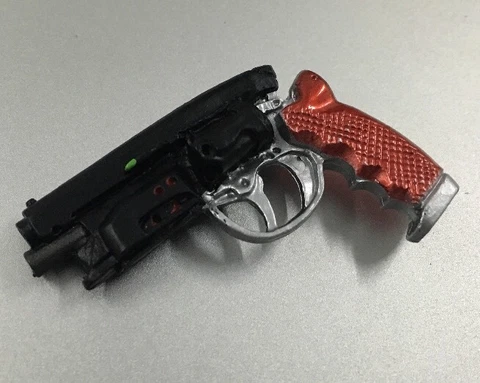 Custom Made 1/6 Scale Blade Runner Police Revolver Pistol Fit Hot Toys iminime Cover