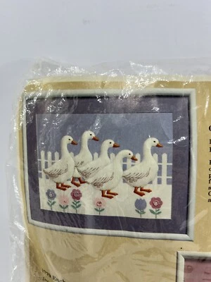 Vintage 1986 The Creative Circle Kit #0845 Embroidery Kit - 12x 16 “On Parade” - Image 1 of 4