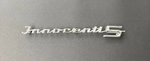 Innocenti S - Script / Schriftzug / Scritta - New Old Stock - Picture 1 of 2