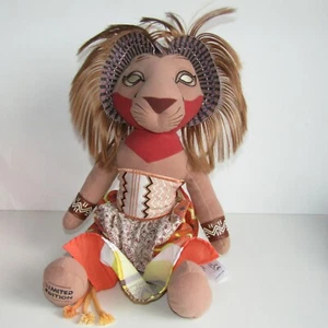 Disney Simba Plush The Lion King Broadway Muscial 15" Limited Edition - Picture 1 of 7