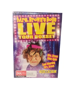 Mrs Browns Boys Live Tour Boxset DVD Too Rude For TV Comedy R2 & 4 Brand New - Picture 1 of 12