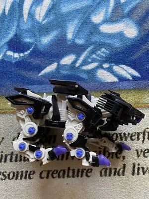 Vintage Tomy Zoids White LIGER ZERO 2002 Hasbro TESTED WORKS! Transformers Model - Image 1 of 4